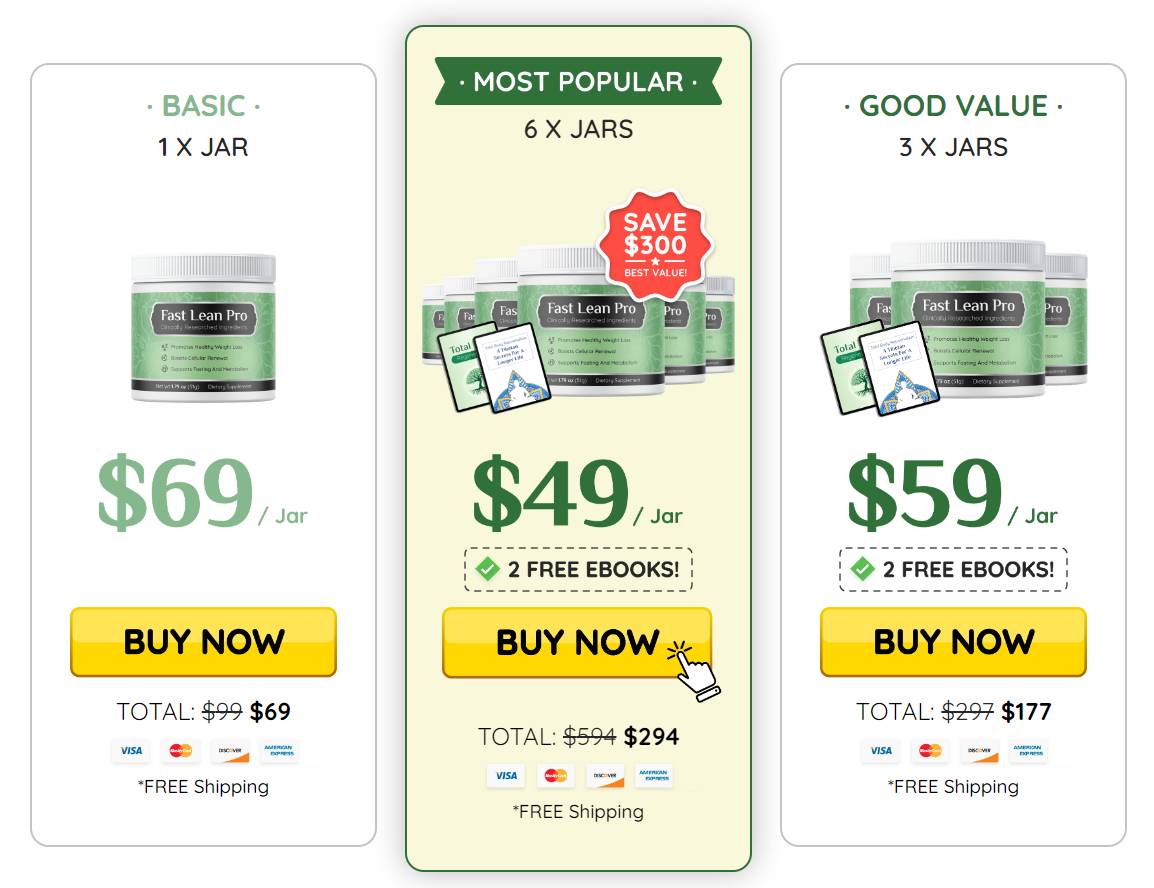 Fast Lean Pro buy
